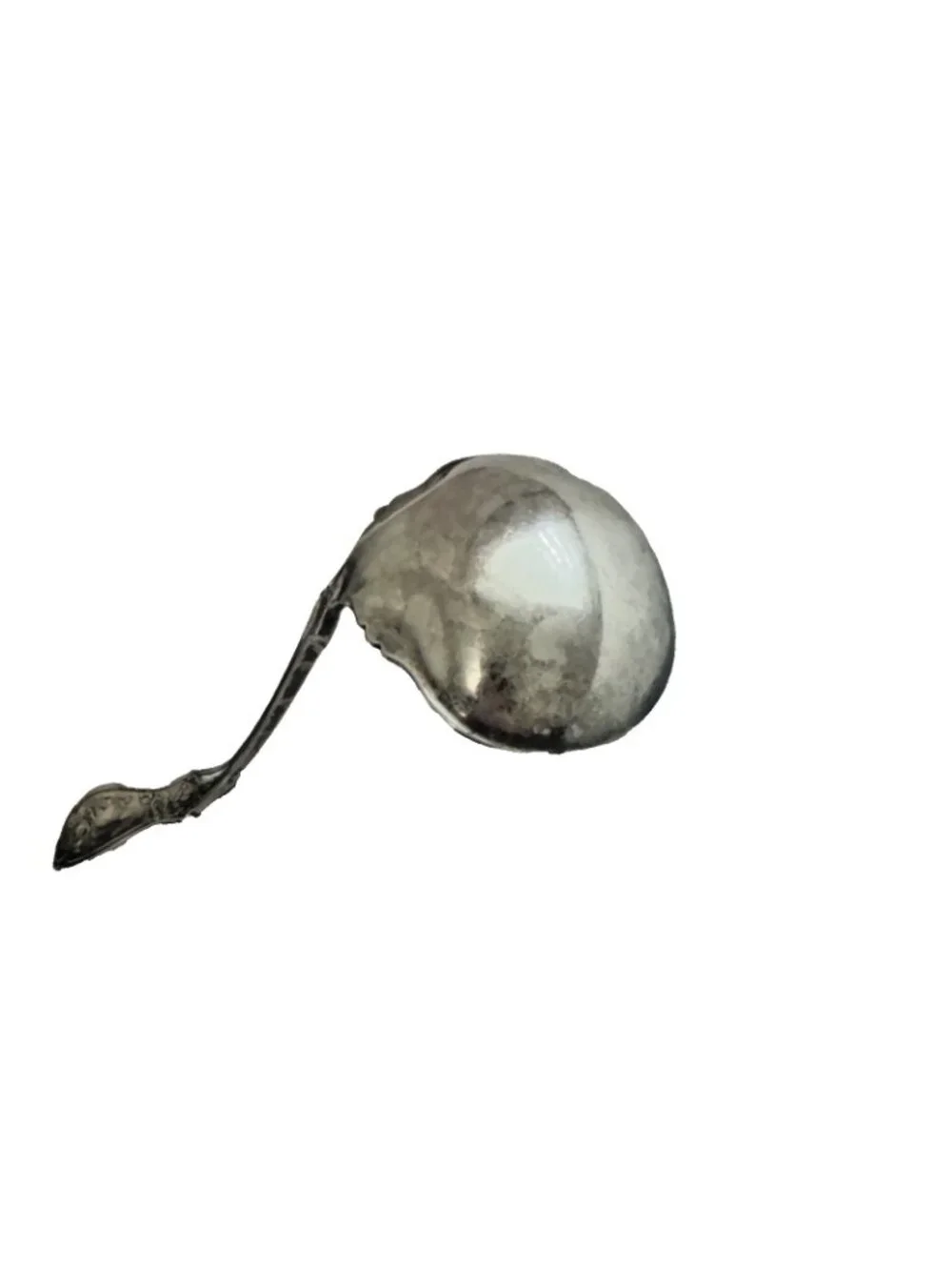 1847 Rogers Bros SHARON Silverplate Solid Gravy Serving Ladle No Mono